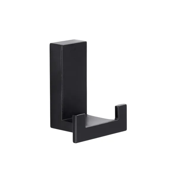 Hook, double 52x43x31mm matt black