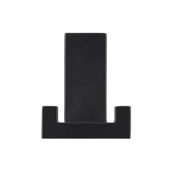 Pakabėlė dviguba 52x43x31mm, matinė juoda