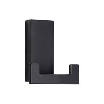Hook, double 52x43x31mm matt black