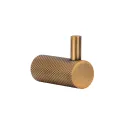 Hook, singular Ø16mm 30x40mm polished bronze