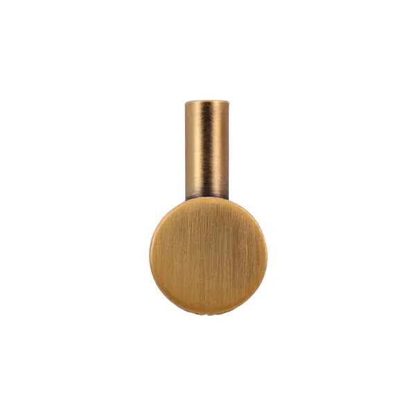 Hook, singular Ø16mm 30x40mm polished bronze