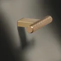 Rankenėlė vieno taško 60x10mm, H33mm, šlifuota žalvaris