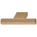 Rankenėlė vieno taško 60x10mm, H33mm, šlifuota žalvaris