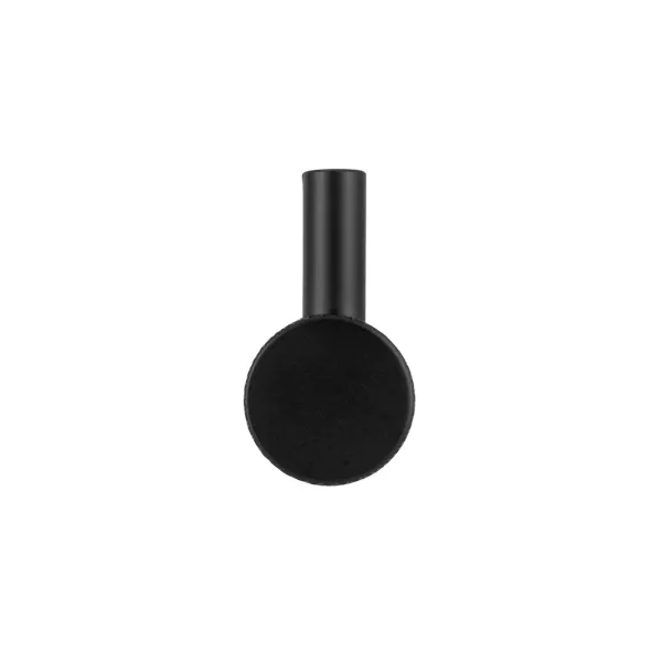 Pakabėlė vienguba Ø16mm, 30x40mm, matinė juoda