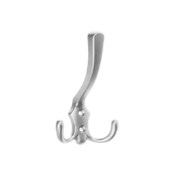 Hook large matt chrome