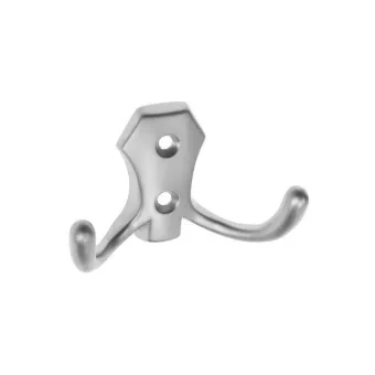 Hook small matt chrome
