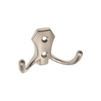 Hook small matt nickel