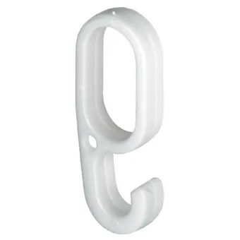 Hook, For OVA wardrobe rails 30x15x250mm