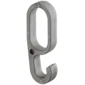 Hook, For OVA wardrobe rails 30x15x250mm