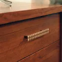 Handle CC128mm L167mm aged bronze