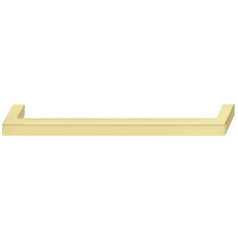 Furniture handle, D handle, zinc alloy, straight-edged 