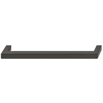 Furniture handle, D handle, zinc alloy, straight-edged 