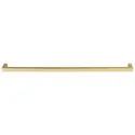 Furniture handle, D handle, zinc alloy, straight-edged 