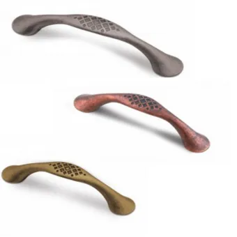 Handle CC96mm L137mm aged nickel 