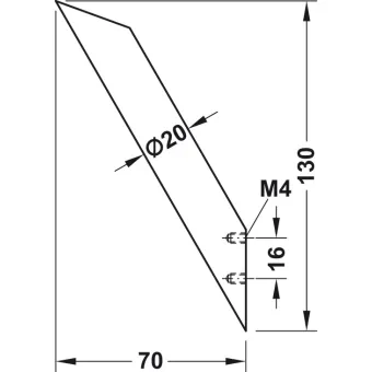 Wardrobe hook, Stainless steel