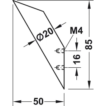 Wardrobe hook, Stainless steel