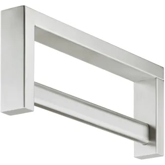 Wall mounted wardrobe rack, Stainless steel, wall mounting