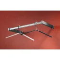Wall mounted wardrobe rack, Stainless steel, wall mounting