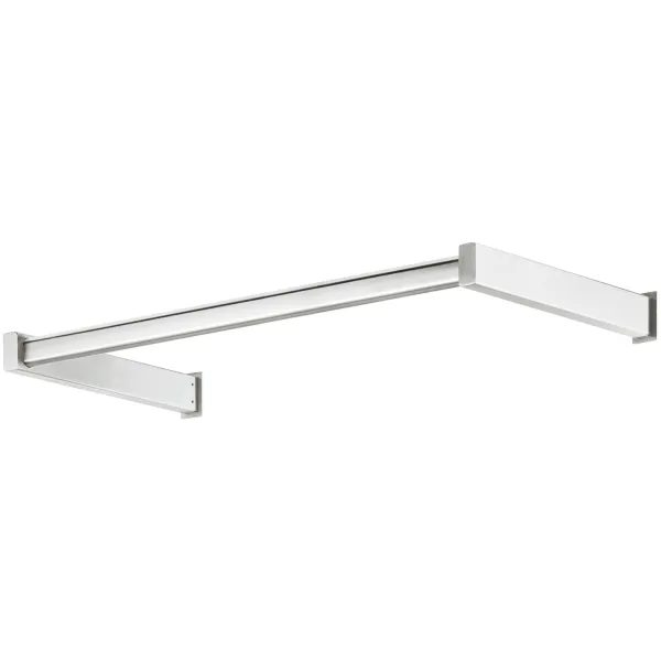 Wall mounted wardrobe rack, Stainless steel, wall mounting