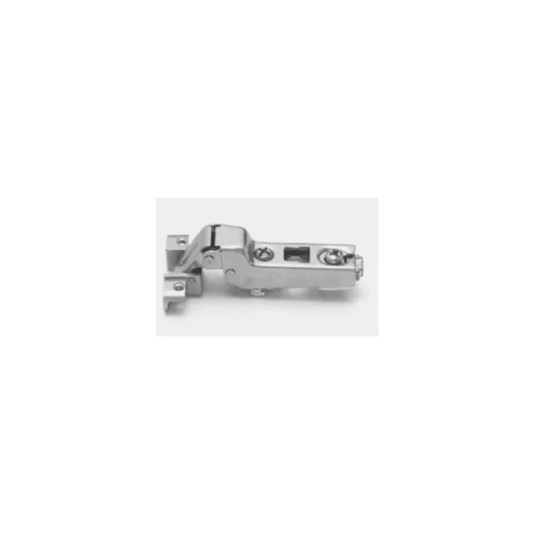 Hinge for aluminum profile, half overlay, 8mm