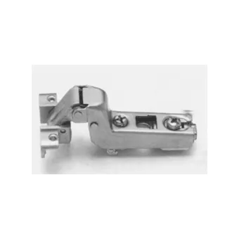 Hinge for aluminum profile, inset, 15mm