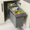 Šiukšliadėžė ištr dviguba 400 21l plast ROMAGNA
