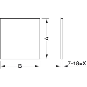 Drawer Side Runner System, Häfele Matrix Box Single (white)