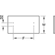 Stalč.š MX BOX SINGLE H120 L300 balta H