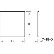 Stalč.š MX BOX SINGLE H120 L400 balta H