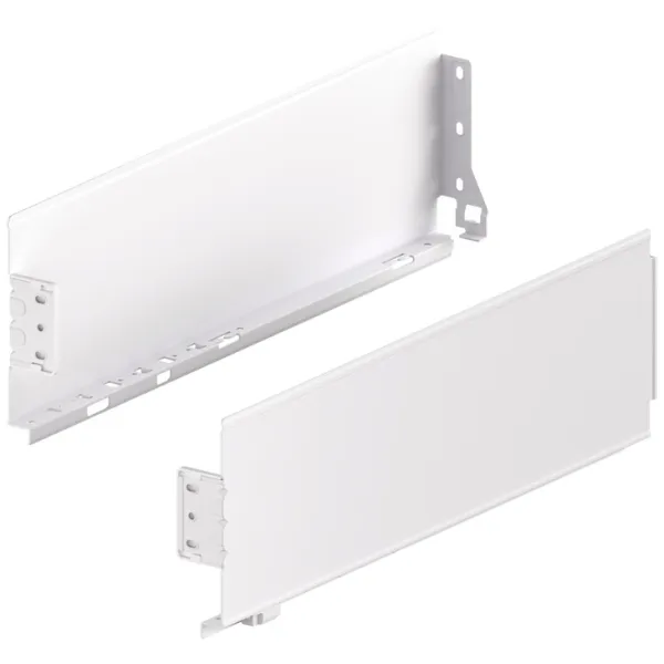 Stalčių šonai MX BOX SINGLE H120mm, L450mm, balta