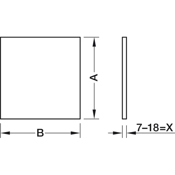 Stalč.š MX BOX SINGLE H150 L350 balta H