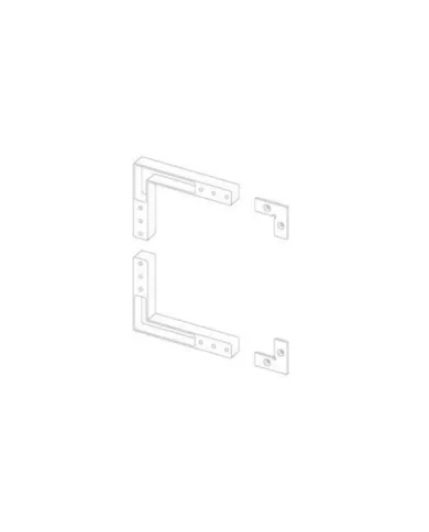 Connector set for profile frame with handle MODUS, 14 screws