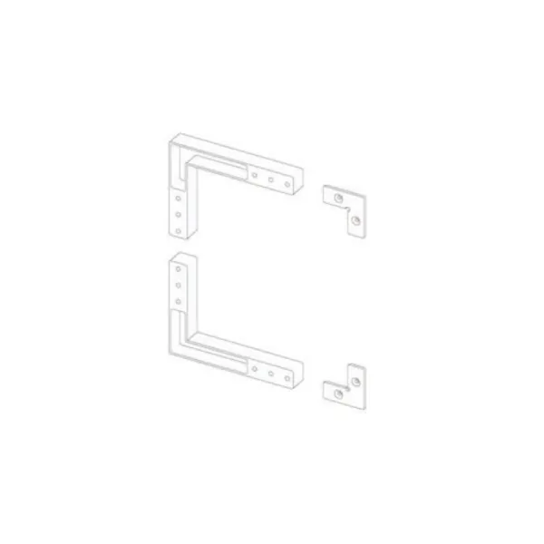 Connector set for profile frame with handle MODUS, 14 screws
