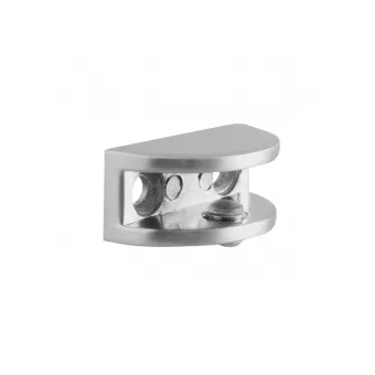 Glass shelf support, 5-8mm, chrome