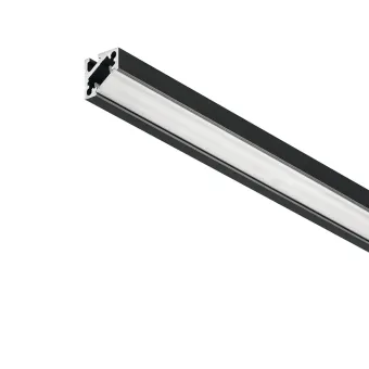 Lighting profile 5106 for LED strip lights, aluminium, L2500mm, stainless steel