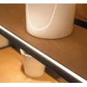 COB silicone LED strip light LED3084 Loox5, 24V, monochrome, 9.6W/m, super warm white 2700K, 6.5x6mm