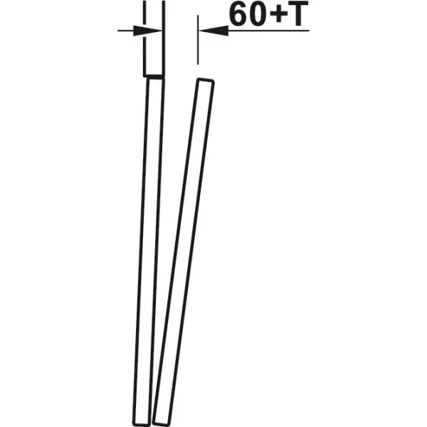 SDS Slido F-Fold61 50A med.4d su reg.lank.su dang. R+L