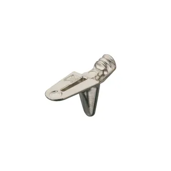Shelf support, for inserting into drill hole Ø5mm, zinc alloy