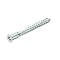 One-piece connector, confirmat, 5x50mm, SW3, countersunk head, drill hole Ø4mm, steel, zinc plated