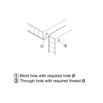 One-piece connector, confirmat, 5x50mm, SW3, countersunk head, drill hole Ø4mm, steel, zinc plated