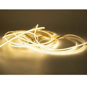 COB LED strip light 2M5C, 24V, 5mm, monochrome, 6W/m, warm white 3000K, 20m