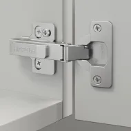 Lankstas D35 Metalla 310 Clip 110l. pusinis 48/6 nikelis HAFELE