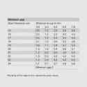 Hinge Metalla 310 Clip 110° for aluminium frame, half-overlay, 28/6.9, nickel