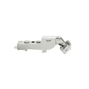 Hinge Metalla 310 Clip 110° for aluminium frame, half-overlay, 28/6.9, nickel
