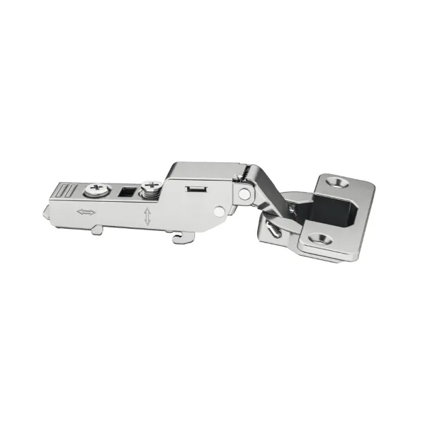 Lankstas D35 Metalla 310 Clip 110l. pusinis šveln.užd. 48/6 juoda HAFELE