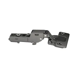 Lankstas D35 Metalla 310 Clip 110l. pusinis šveln.užd. 48/6 juoda HAFELE