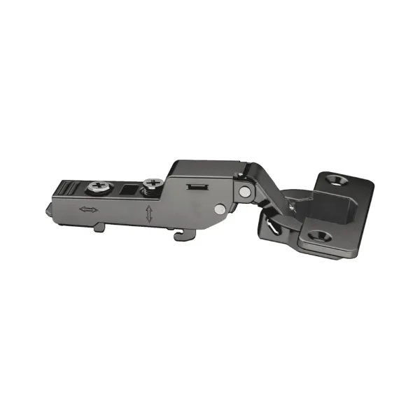 Lankstas D35 Metalla 310 Clip 110l. pusinis šveln.užd. 48/6 juoda HAFELE