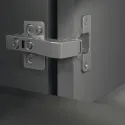 Hinge Metalla 310 Clip 90° blind corner application, soft-close, 48/6, nickel