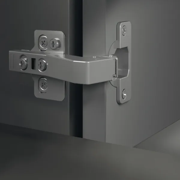 Lankstas D35 Metalla 310 Clip 90l. vienos plokštumos šveln.užd. 48/6 nikelis HAFELE
