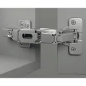 Lankstas D35 Metalla 310 Clip 155l. šveln.užd. 48/6 nikelis HAFELE